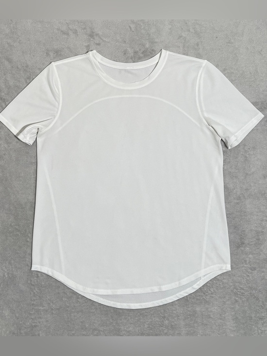 lululemon athletica Tops - Lululemon High-Neck Running and Training short sleeve T-Shirt size S-M